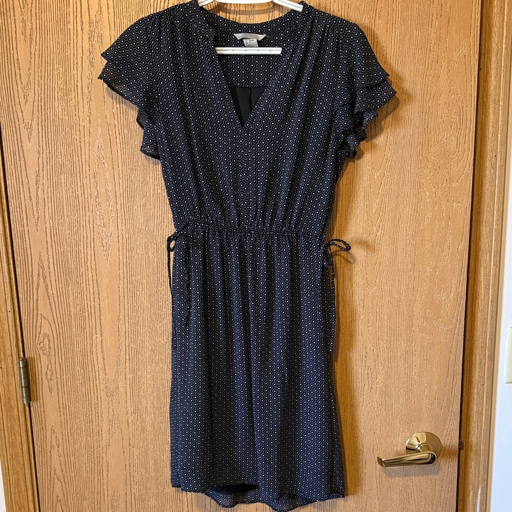 H&M Black and White Dress